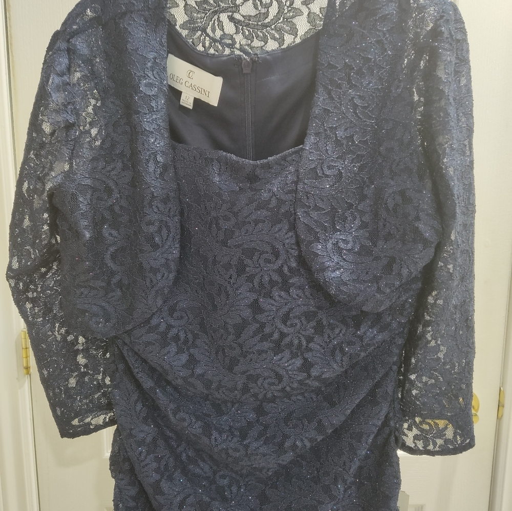 NWT Oleg Cassini 2 piece evening gown - Picture 17 of 17